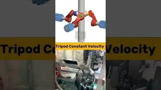 Tripod Constant Velocity Joint Mechanical Design#Engineering #Mechanical #TechEducation #Mechanics