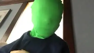 I got a green screen mask