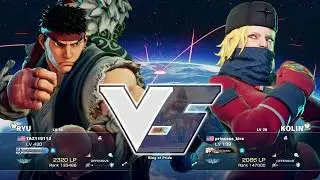 STREET FIGHTER V  TAZ119112 (Me) vs. princess_kira
