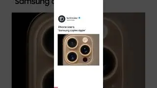 Samsung COPIES Apple 😂😂😂
