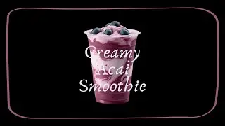 Creamy Açaí Smoothie 🫐