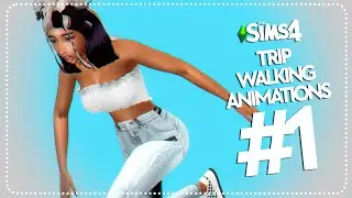 Sims 4 Animation Pack | Trip Walking Animations #1 (FREE ACCESS)