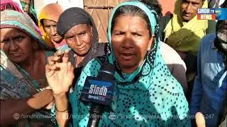 Badin Protest Aslive - SindhTVNEWS