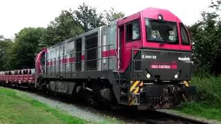 GBP deel 39, 3/4. Trein / Zug, IRP met laagwater vervoer, Opname nabij Salzbergen, 2278 bij S.T.A.R.