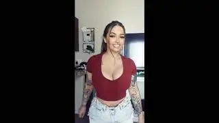 busty girl TikTok