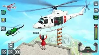 Helicopter Rescue Mission &ndash; Extreme Army Helicopter Game 2025  | Android GamePlay 