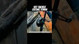 Set tackle untuk casting ikan toman !! #castingtoman