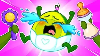 👶 Baby Don't Cry 😭🍼 Why Babies Cry? || Pit & Penny Tales🥑 Kids Story & Nursery #kidsstories