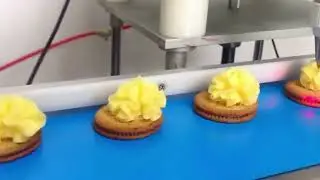 Small Birthday Cake Icing Machine