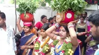 T Sandeep Goud asif nagar bonalu with rakesh bonam