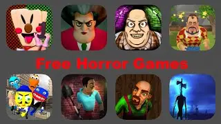 Horror GamePlay: Dark Ice Scream Hunt, Scary Teacher 3D, Mr Dog Scary Story Of Son, Dark Riddle