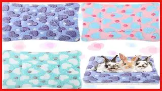 Quality product -  3 Pieces Guinea Pig Bed Mat Rabbit Warm Bed Hamster Bedding Winter Hamster Sleep