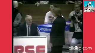 EL BAUL DE LOS RECUERDOS; MANEL COMAS SE ENFADA Y CON RAZON,    RECOPA 91...FINAL  26 -3-91.