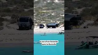 Australia&rsquo;s BEST beach camp! Two weeks OFF GRID caravan, truck & boat! #4x4 #IsuzuNPS #caravanning