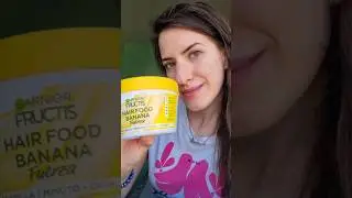 Mascarilla Fructis Hair Food banana 🍌 Garnier 💛 TRATAMIENTO, ACONDICIONADOR y CREMA DE PEINAR!
