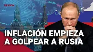Экономика России начинает «трещать» из-за международных санкций за вторжение на Украину.