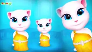 Talking Tom Cat Colors Reaction Compilation   Tom Cat Funny Video   Oufit 8   ShushuTv
