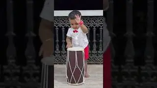 chenda melam by Nihal baby..|ചെണ്ട മേളം #ytshorts #shortsfeed #drumbeats