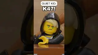 When you ask the Quiet kid #lego