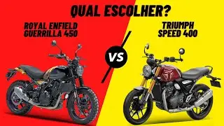 Guerrilla 450 da Royal Enfield ou Speed 400 da Triumph?