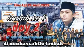live🔴suasana harlah ke 6  markas sabilu Taubah day 2 tgl 17mei 2025
