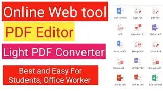 The best online PDF Converter and Editor | Light PDF