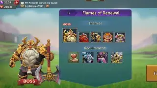 Flames of Renewal/Stage -3/Lords mobile