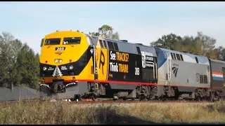 Amtrak 203 flys by Iowa LA. This vid is from my camera; I did notes it until after the fact but eh