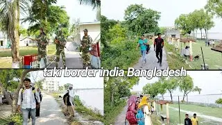 Taki india bangladesh border zero point