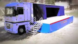 Car podium en location