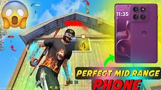 Motorola Edge 60 Pro Free Fire Test | Moto Edge 60 Pro Gaming test | Moto Edge 60 Pro Review 😍