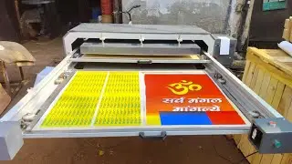 Sports T-shirt printing machine || 36x48 Sublimation machine || Large size Heat press machine 