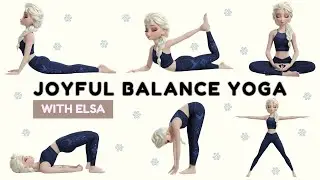 Joyful Balance Yoga with Frozen | Cosmic Kids Yoga | Exercise For Kids | Yoga For Flexibility