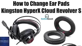 Как заменить амбушюры на игровой гарнитуре Kingston HyperX Cloud Revolver S