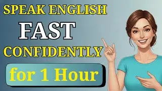 Learn English FAST Shadowing English Speaking Practice to Speak Naturally & Confidently