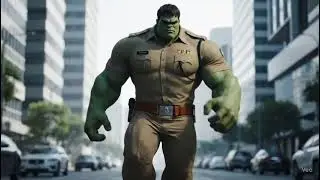 Police Hulk in Tamil poice uniform 😂😂😂