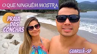 🌍 Praia das conchas - Guarujá [ O QUE NINGUÉM MOSTRA]
