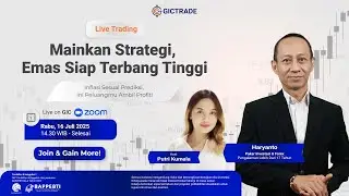 Mainkan Strategi, Emas Siap Terbang Tinggi! | Live Trading 16 Juli 2025