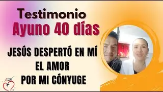 JESÚS DESPERTÓ EN MÍ EL AMOR POR MI CÓNYUGE. @MisionRuah​