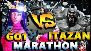 SFV - Go1 ( Menat ) Vs Itazan ( Zangief ) Marathon | Three First To 3 Sets - SF5