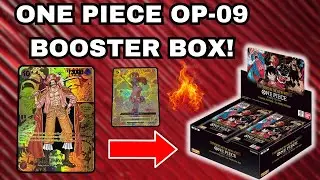$5K CARD HUNT! One Piece TCG Emperors in the New World OP-09 English Booster Box Review!