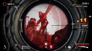 Zombie Army 4: Dead War Horde Mode Part 1