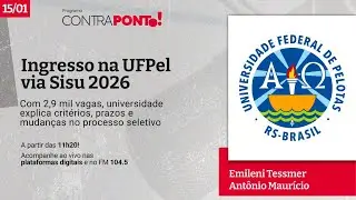 Contraponto  - Ingresso na UFPel  via Sisu 2026