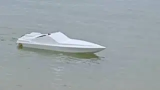 old rc boat restoration first run