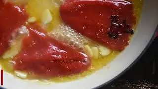FOC CookBook - Confit Piquillo peppers by Chef Javier Vicente