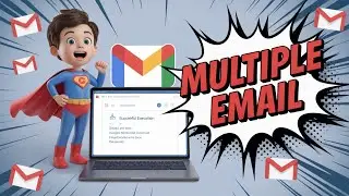 Пример использования Google Apps Script и Gmail API для отправки нескольких писем с помощью библи...