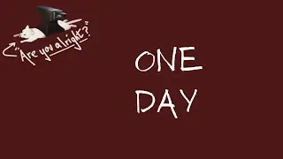 Lyric video of One Day - Lovejoy