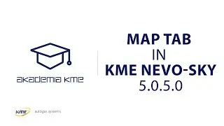 MAP tab in KME NEVO-SKY 5.0.5.0