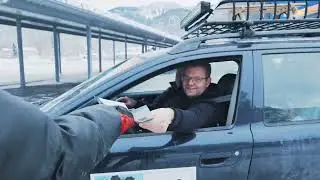 1st day of the Carbage run Winter edition 2026 Balkan!