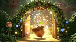 Tiny Acorn Llega a Tree Town 🌰 | Kids Rhymes and Fun Learning Songs